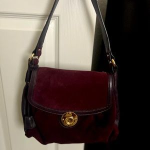 Marc Jacobs purple handbag